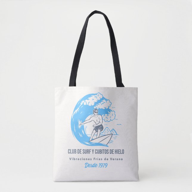 Surf and Ice Cube Club Tote Bag (Front)