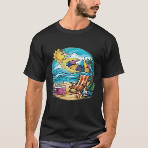 Surf and Sand Summer T_Shirt Design Collection