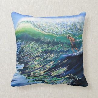 Surf Art Reversible Pillow