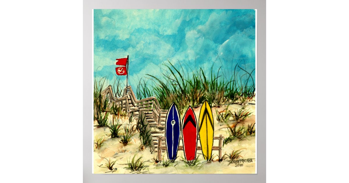 Fashion Surfboard France VII Wall Art, Canvas Prints, Framed Prints, Wall  Peels