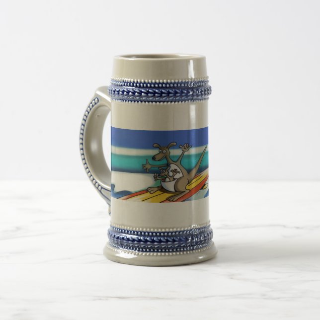 Surf Australia blue stein (Front Left)