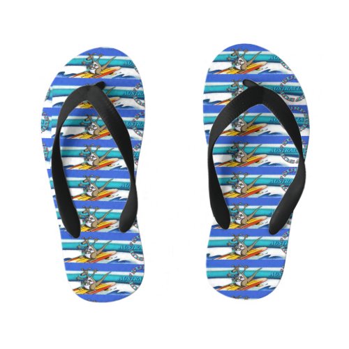 Surf Australia toddler flip flops