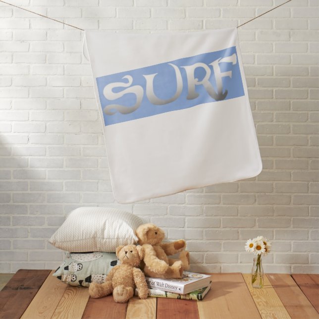 Surf baby blanket (In Situ)