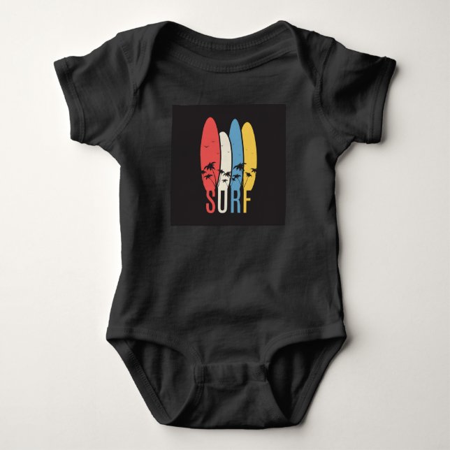 SURF BABY BODYSUIT (Front)