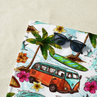 Surf Beach Towel