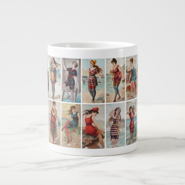 Surf Beauties of 1889 Giant Coffee Mug (Front)