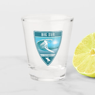 Surf Big Sur California Shot Glass