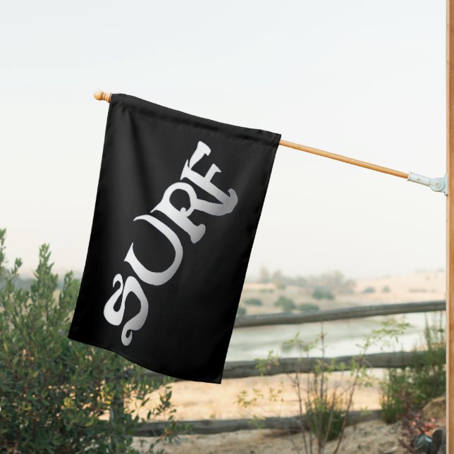 Surf black house flag tilted (Insitu (Back))