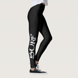 Surf black leggings