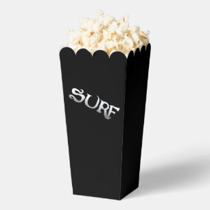 Surf black tilted popcorn boxes