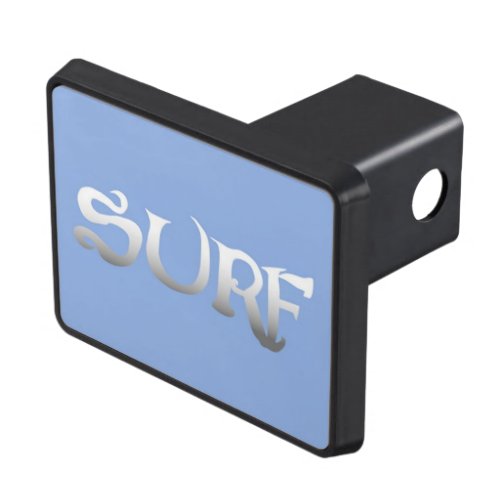 Surf blue hitch cover receiver