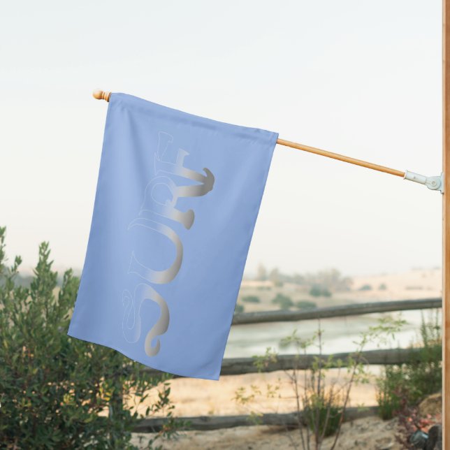 Surf blue house flag faded (Insitu (Back))