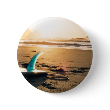 Surf board beach button Surf board beach button