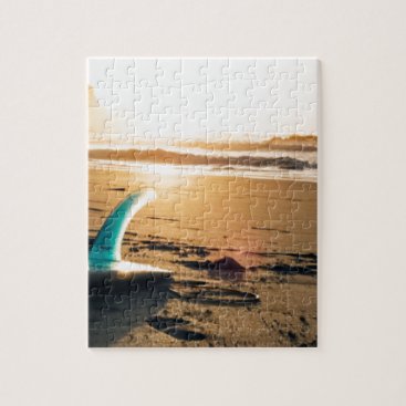 Surf board beach jigsaw puzzle Surf board beach jigsaw puzzle