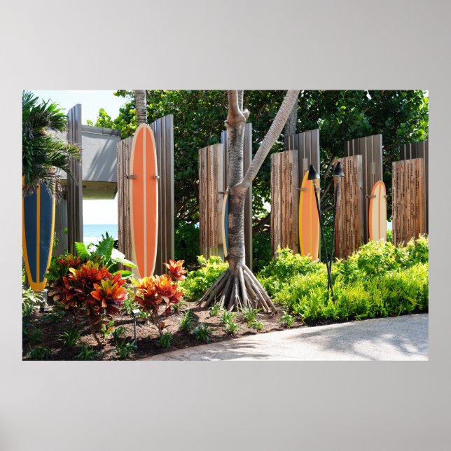 Surf Board Poster (Front)