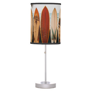 Surf Board Table Lamp