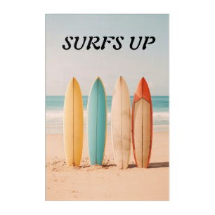 Surf Boards Acrylic Print