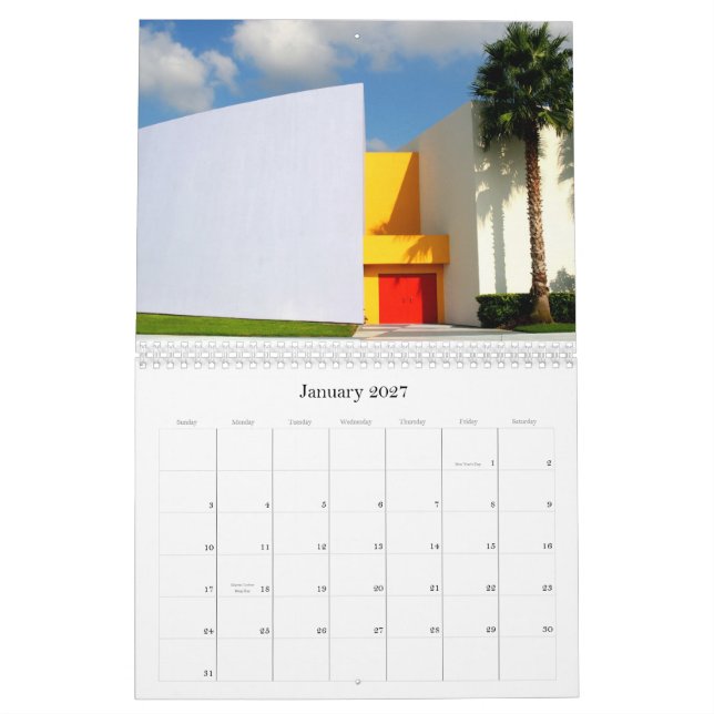 Surf Calendar (Jan 2027)