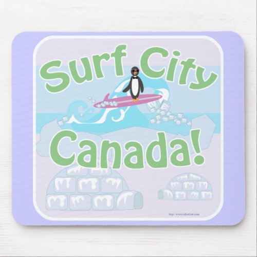 Surf City Canada Mouse Pad