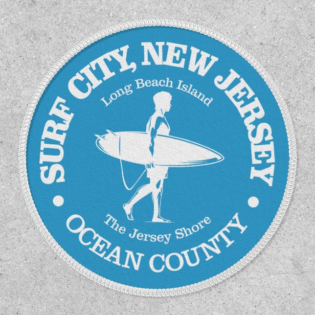 Surf City (surfer) Patch (Front)