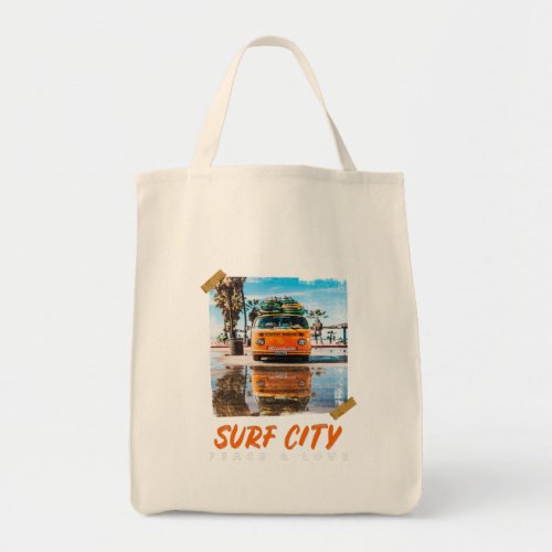 SURF CITY TOTE BAG