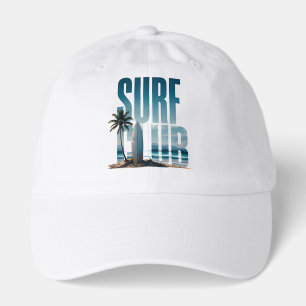 Surf Club Luxury Coastal Lifestyle Graphic Hat