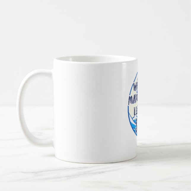 Surf Coffee Mug (Left)