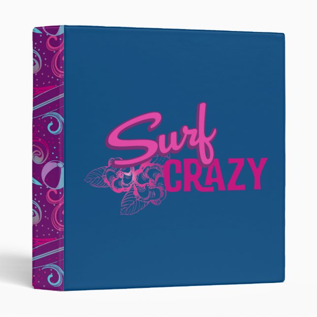Surf Crazy Binder (Front/Spine)