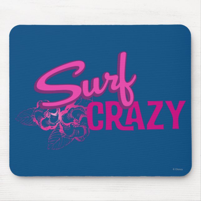 Surf Crazy Mouse Pad (Front)