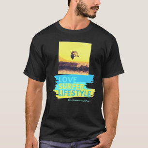 Surf Culture Windsurfer-Design T-Shirt