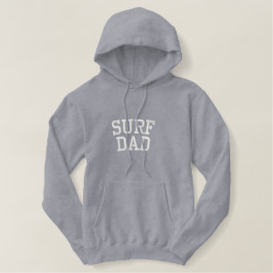 Surf Dad Custom Embroidered Hoodie