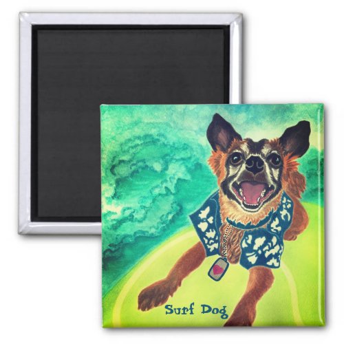 Surf Dog Magnet