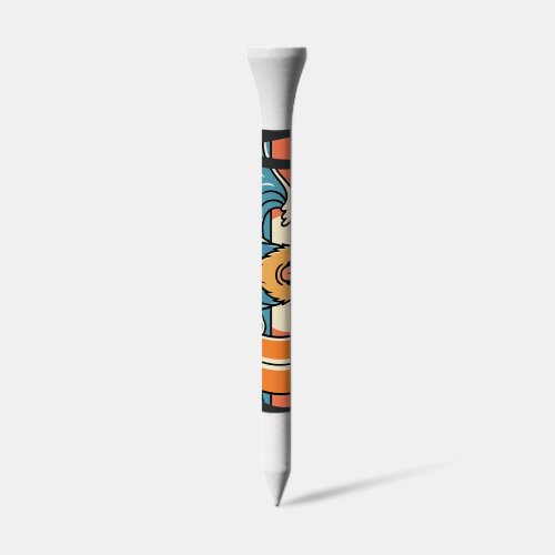 Surf Dog Retro Beach Summer Golf Tees