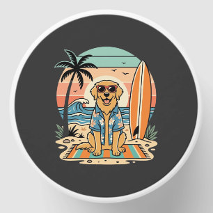 Surf Dog Retro Beach Summer Mini Candle Favors