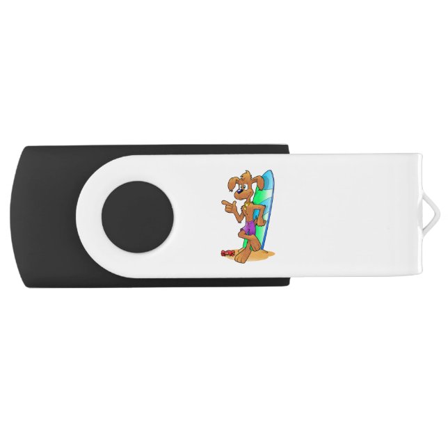 Surf Dog USB Flash Drive (Front)