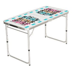 Surf Dreams: California Sunset Beer Pong Table