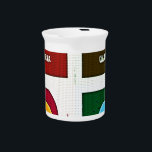 Surf Drink Pitcher<br><div class="desc">Surf California</div>