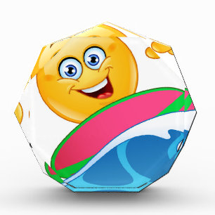 surf emoji award