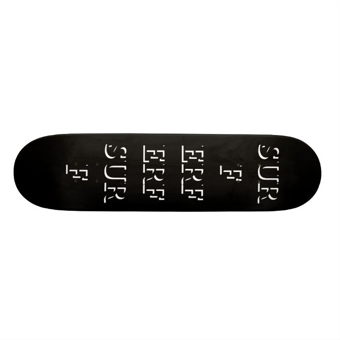 SURF ERF ERF SURF Repeat Pee Skate Decks