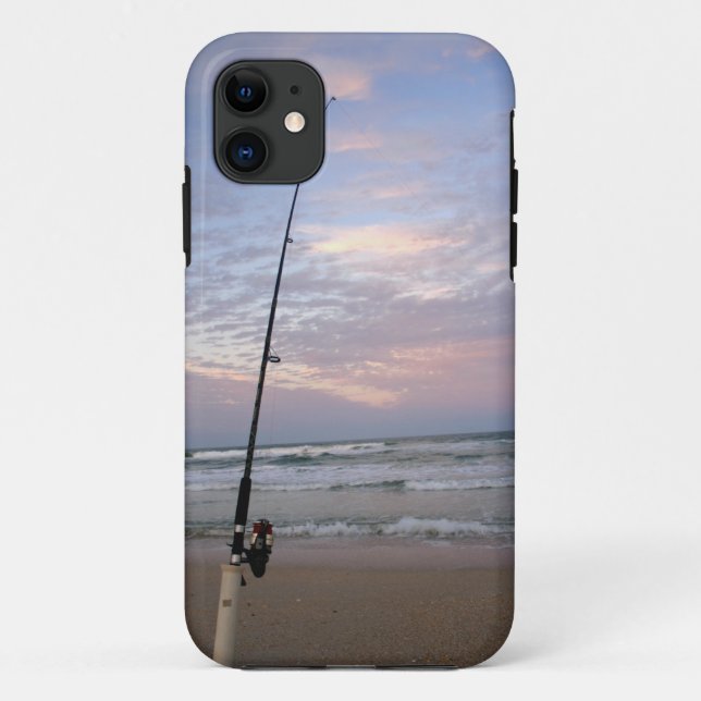 Surf Fishing Beach Scene Case-Mate iPhone Case (Back)