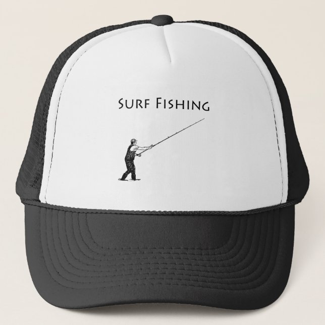 Surf Fishing - Fisherman Trucker Hat (Front)