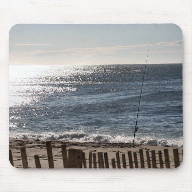 Surf Fishing Mouse Pad (Front)