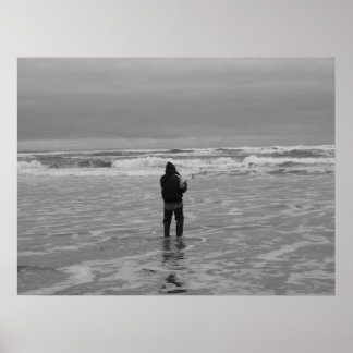 Surf Fishing Poster