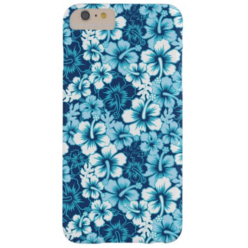 Surf Floral Hibiscus Pattern Barely There iPhone 6 Plus Case