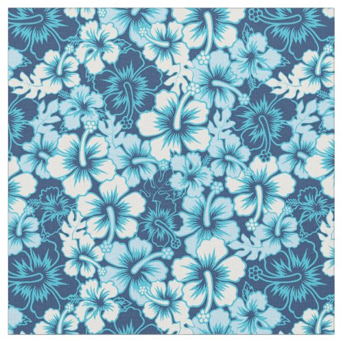 Surf Floral Hibiscus Pattern Fabric