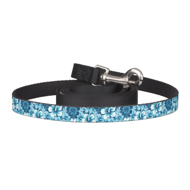 Surf Floral Hibiscus Pattern Pet Leash (Hook)