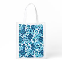 Surf Floral Hibiscus Pattern