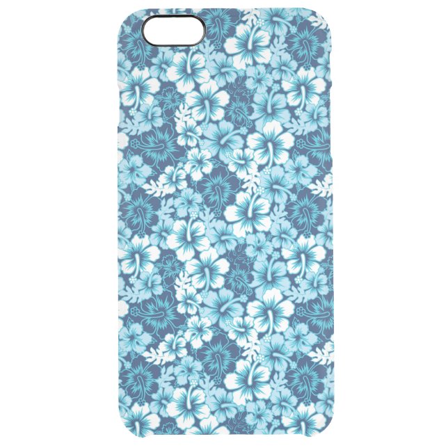 Surf Floral Hibiscus Pattern Uncommon iPhone Case (Back)
