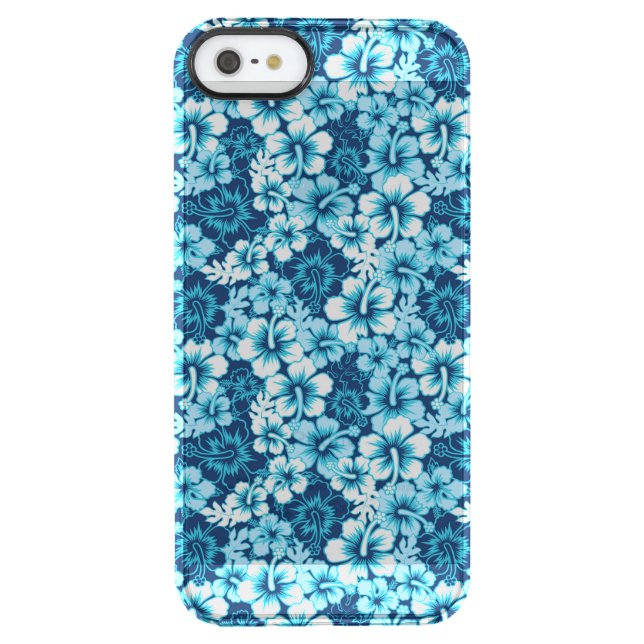 Surf Floral Hibiscus Pattern Uncommon iPhone Case (Back)