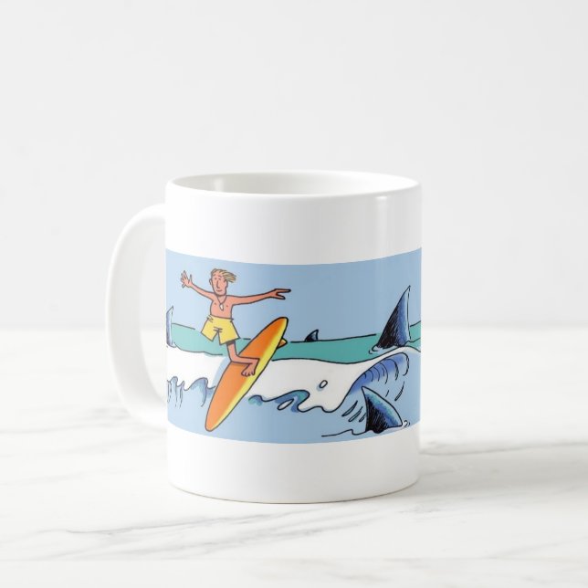 Surf Florida mug (Front Left)